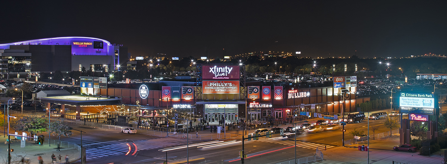 A Night View to XFINITY Live!