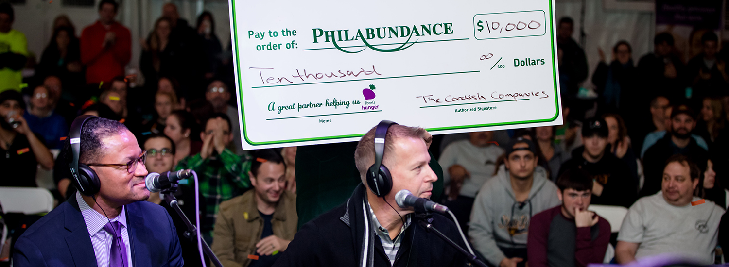 XFINITY Live! – hosting Philabundance